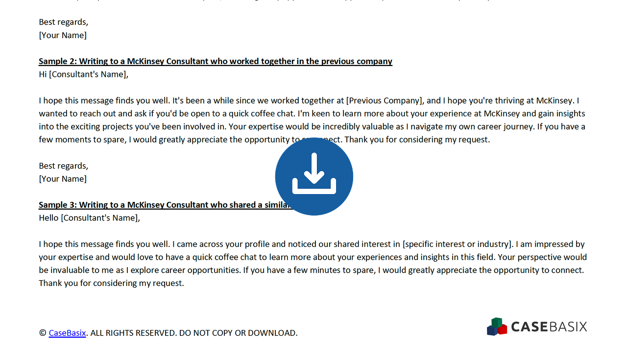 LinkedIn Message Templates